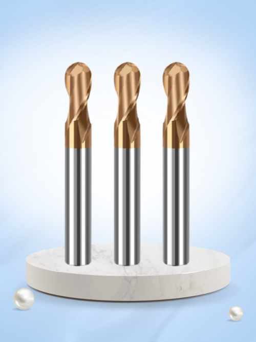 6 HRC55 Ball Nose End Mill